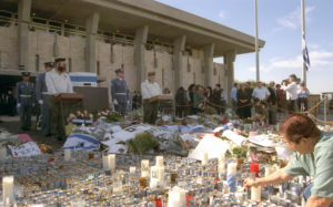 The state funeral at the Knesset Plaza  of PM Rabin 