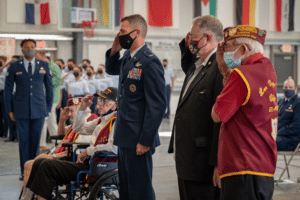 A recent Prisoner of War/Missing in Action Ceremony at Nellis Air Force Base, Nevada 